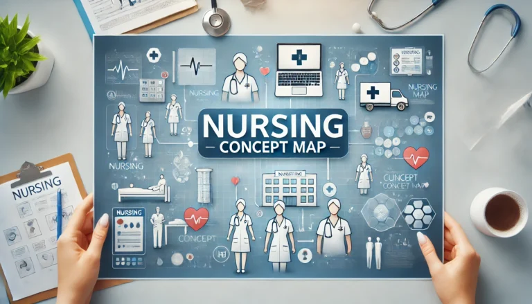 An header image for the nursing concept map page