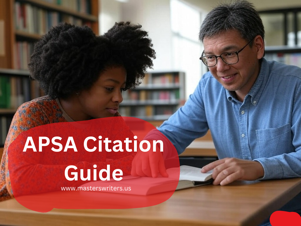 APSA Citation guide header